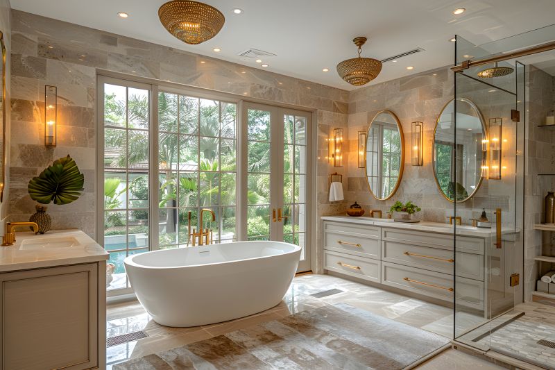 Elegant Bathtub Installation